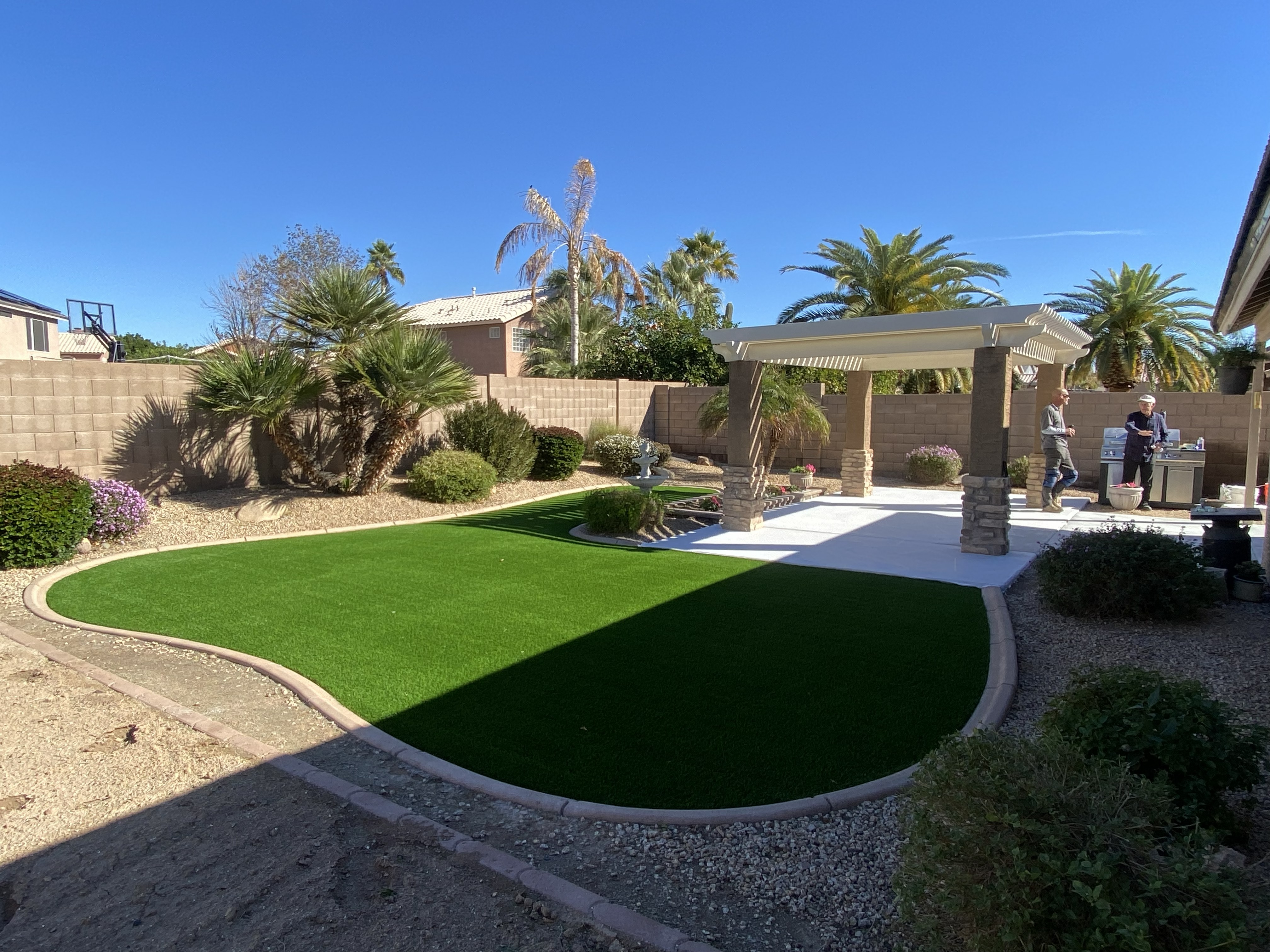 artificial turf installed Phoenix, AZ